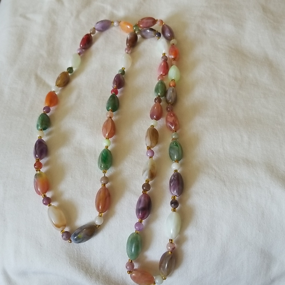 Multicolor Beaded Necklace